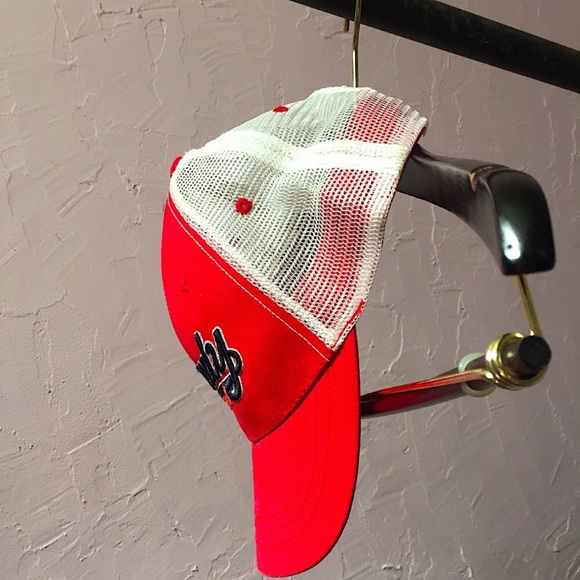 Shady Original Eminem Red + White baseball cap snapback Authentic Merch Vintage - Picture 5 of 10